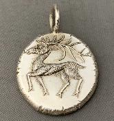 MALCOLM APPLEBY Silver STAG PENDANT