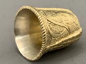 CLIVE BURR Silver Gilt THIMBLE - PRINCE CHARLES & DIANA WEDDING